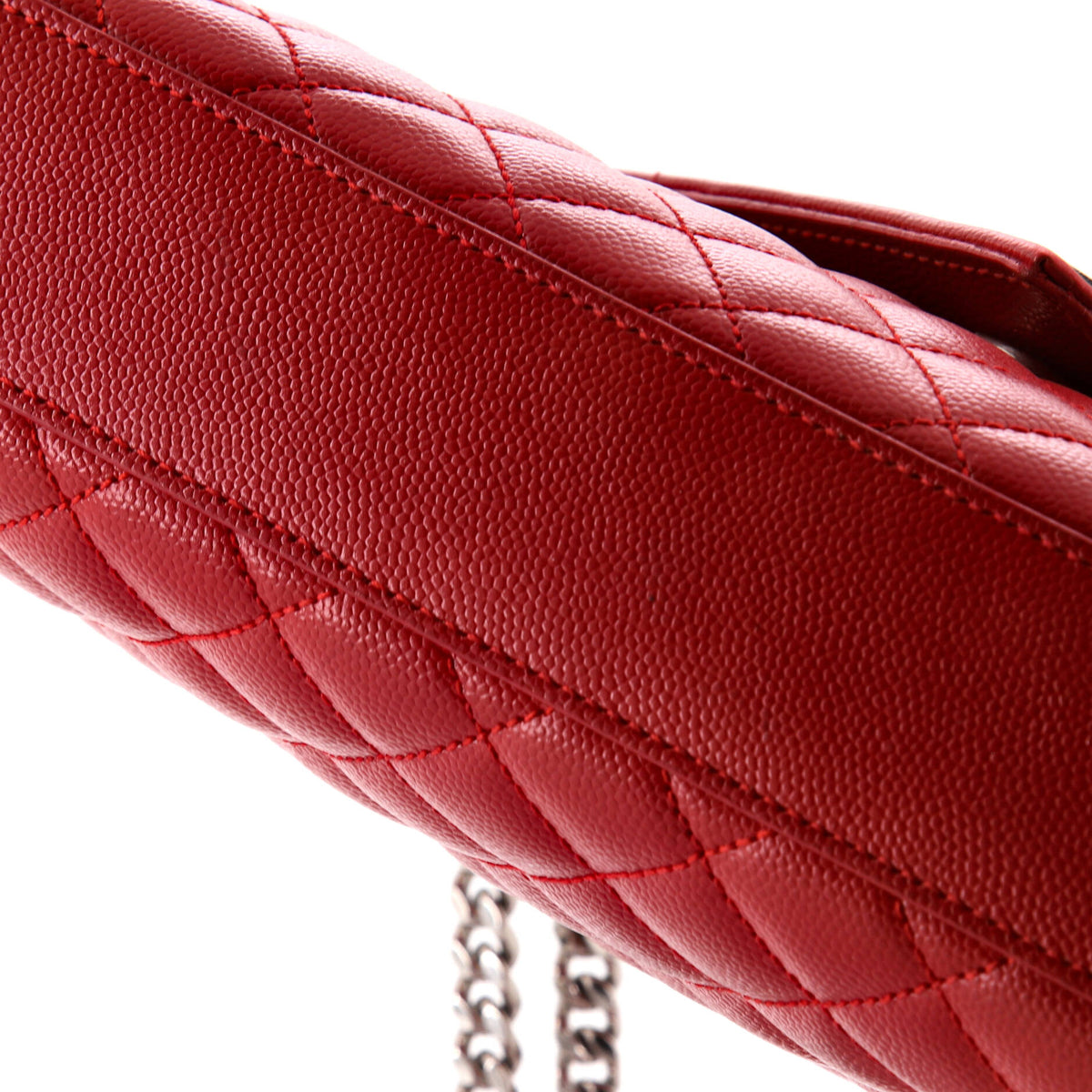 Classic Monogram Envelope Satchel Mixed Matelasse Leather Medium