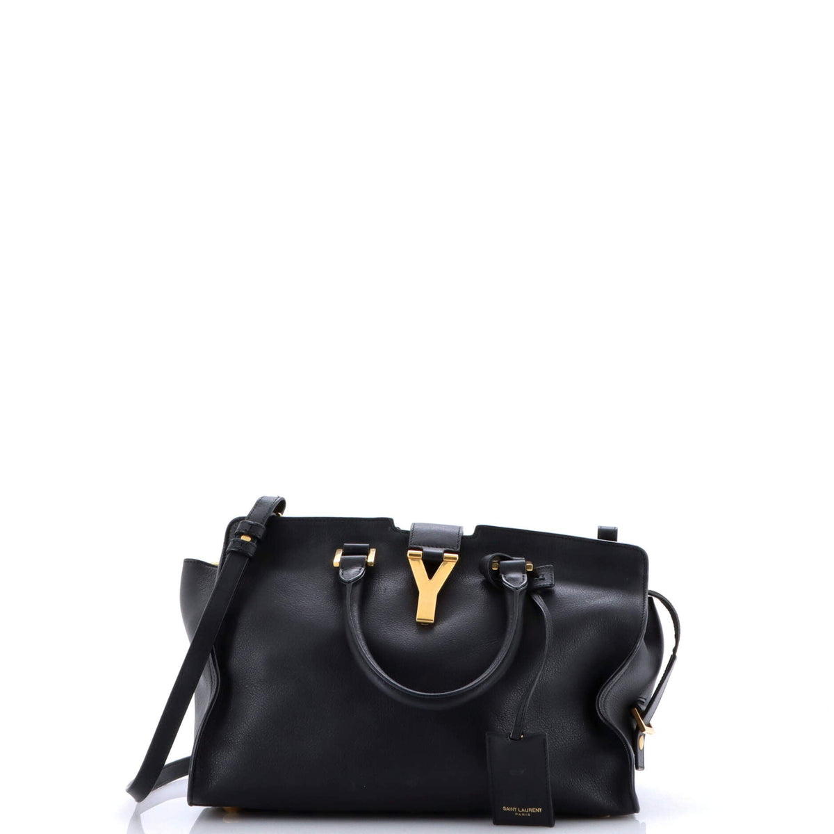 Classic Y Cabas Leather Small