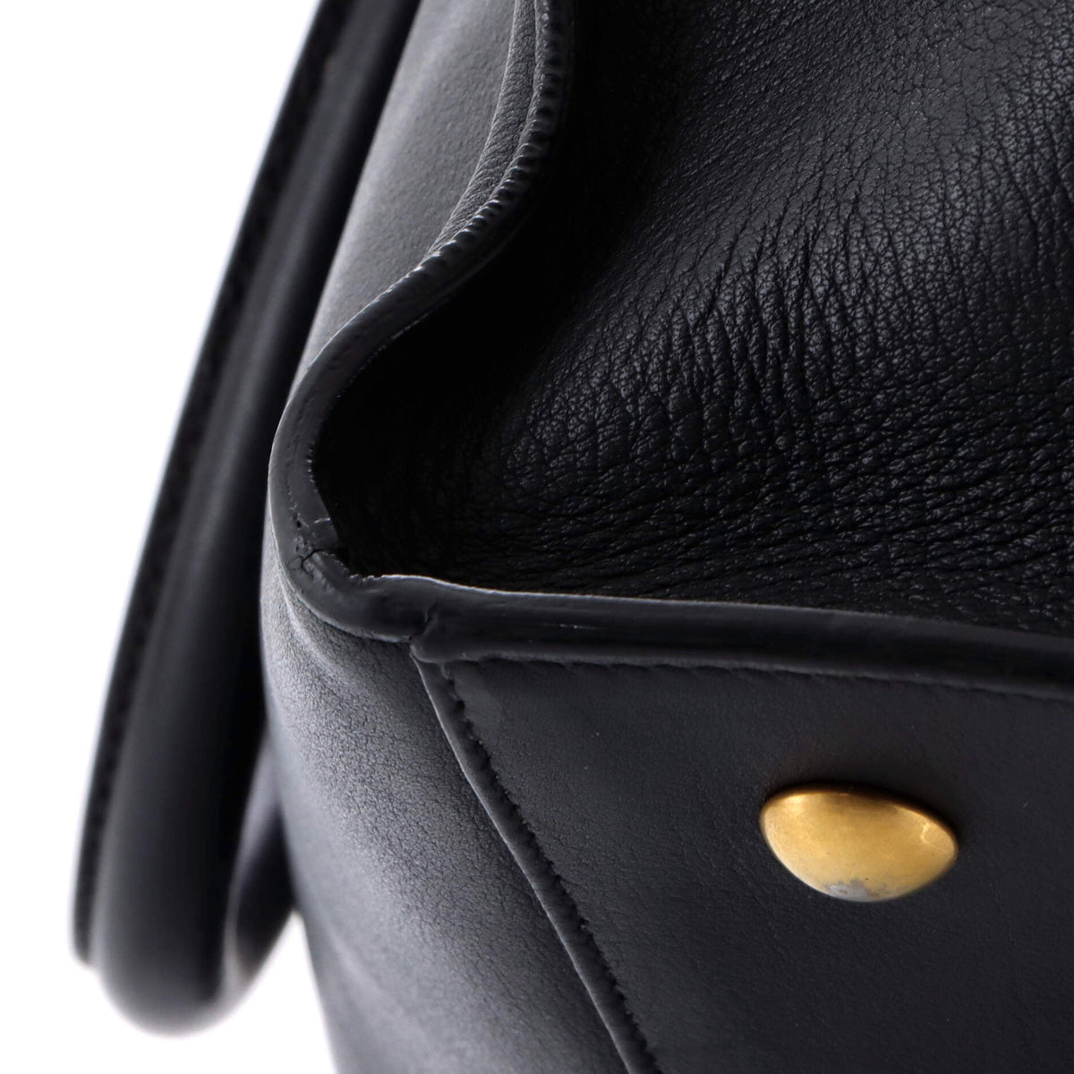 Classic Y Cabas Leather Small