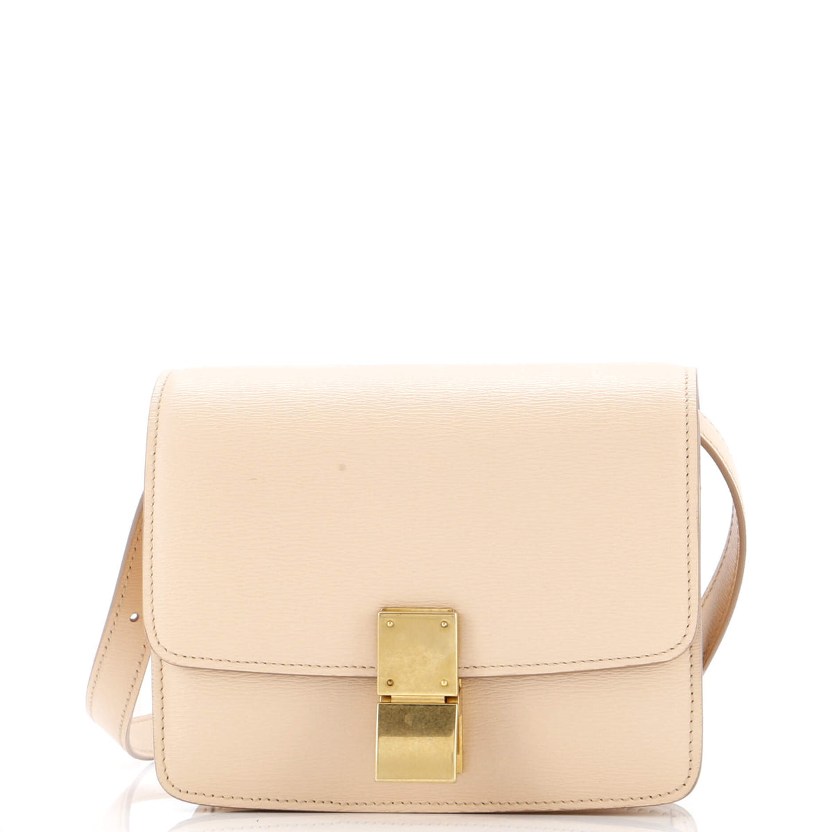 Classic Box Bag Grainy Leather Small