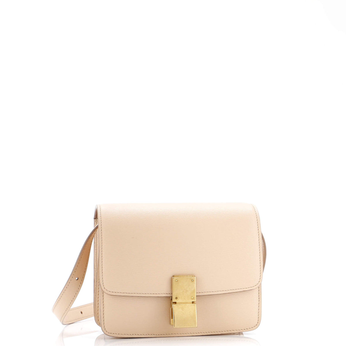Classic Box Bag Grainy Leather Small