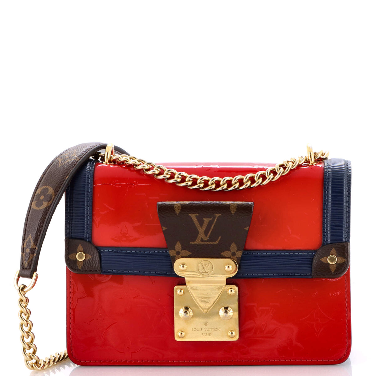 Wynwood Handbag Monogram Vernis with Monogram Canvas and Epi Leather