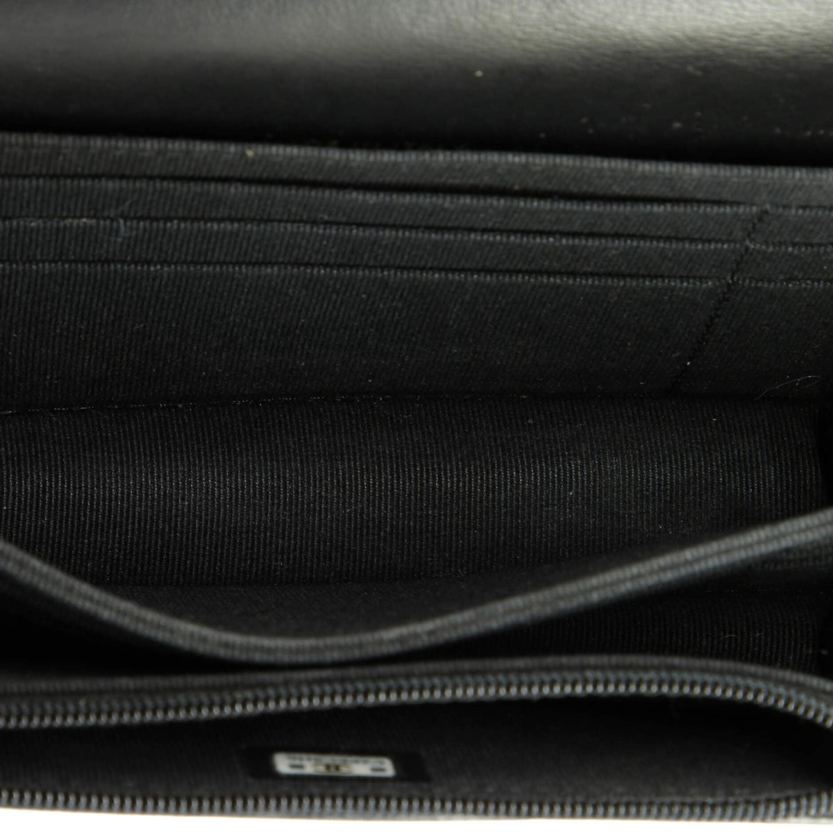 CC Enamel Full Flap Bag Quilted Lambskin Mini