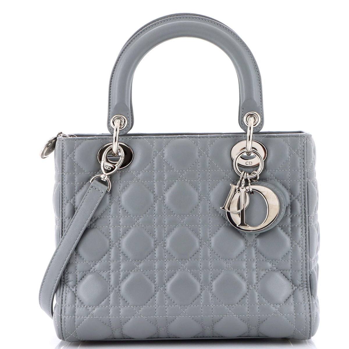 Lady Dior Bag Cannage Quilt Lambskin Medium