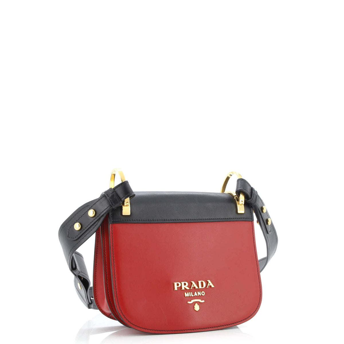 Pionniere Saddle Crossbody Bag City Calfskin Small
