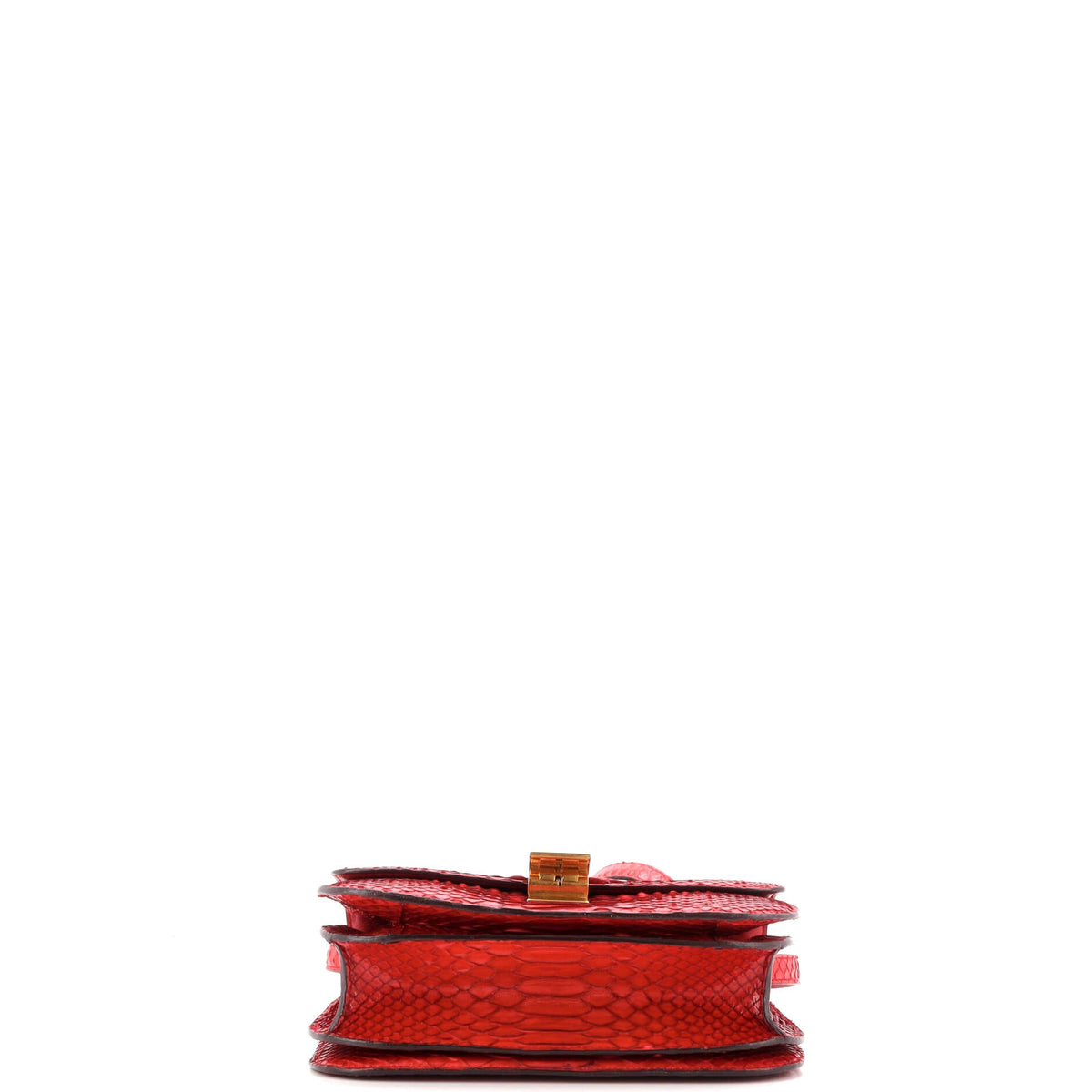 Classic Box Bag Python Medium