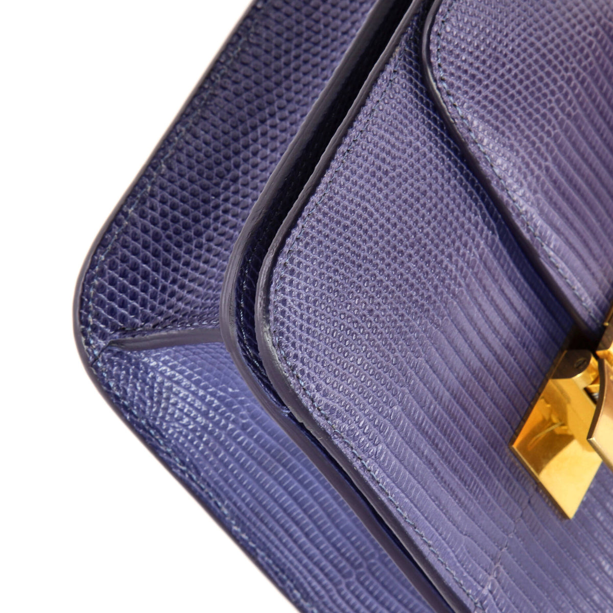 Classic Box Bag Lizard Small