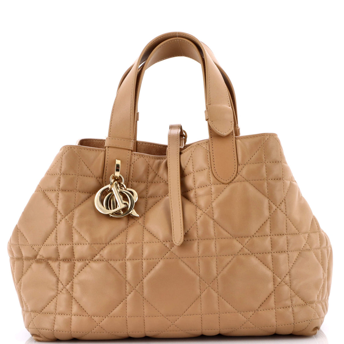 Toujours Tote Bag Macrocannage Quilt Calfskin Medium