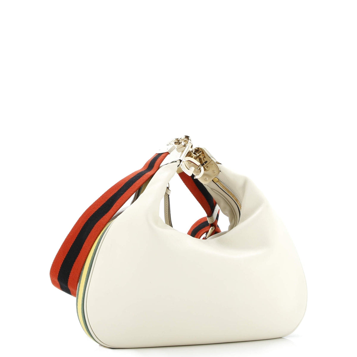 Attache Shoulder Bag Leather Medium