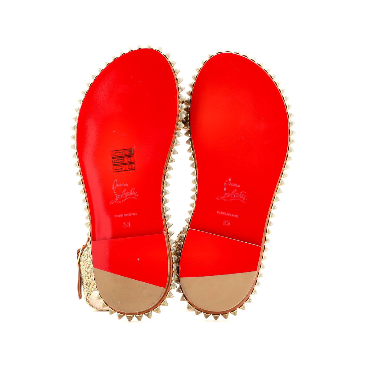 Women's Cordorella Spike Sandals Leather