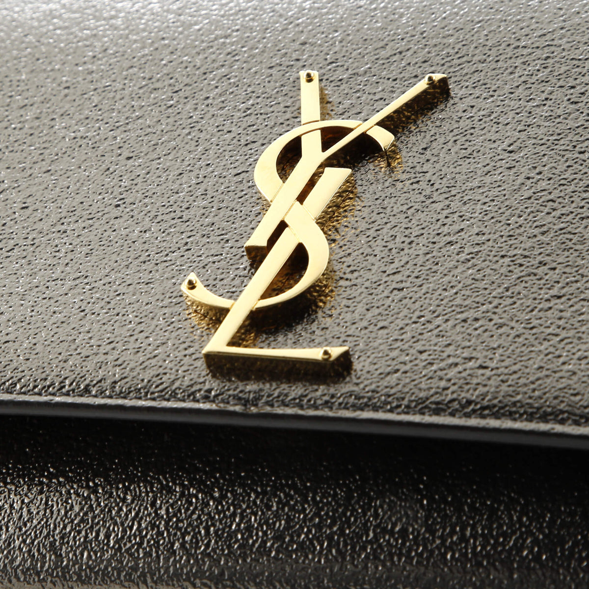 Classic Monogram Crossbody Bag Metallic Leather Medium
