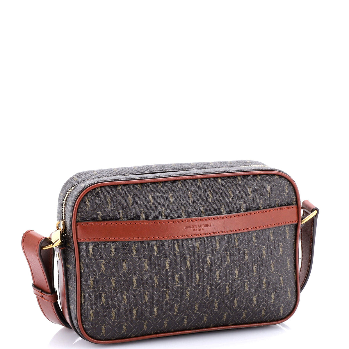 Le Monogramme Camera Bag Monogram All Over Coated Canvas and Leather Small