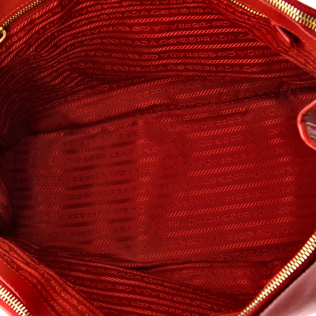 Double Zip Lux Tote Saffiano Leather Large