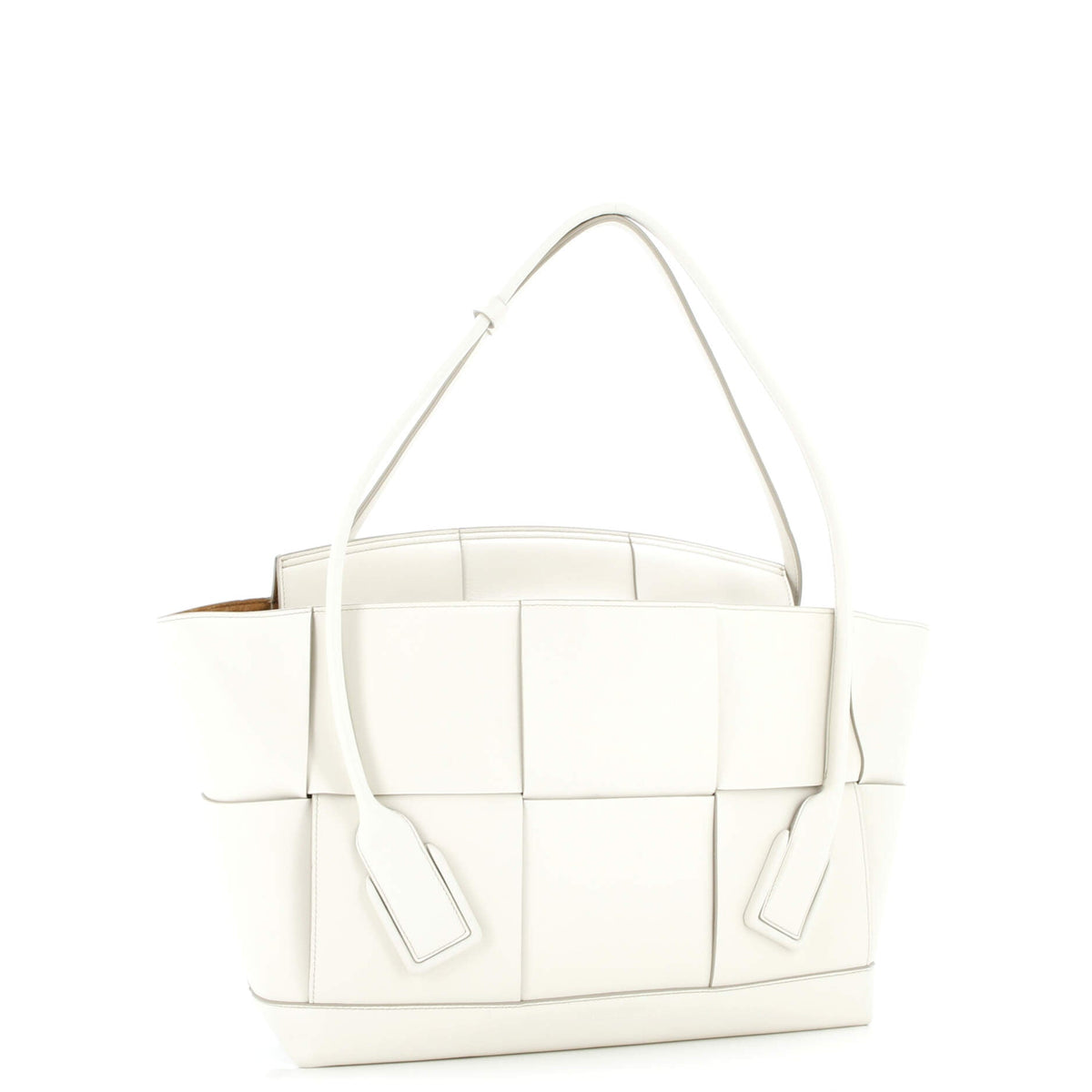 Arco Bag Maxi Intrecciato Leather Large