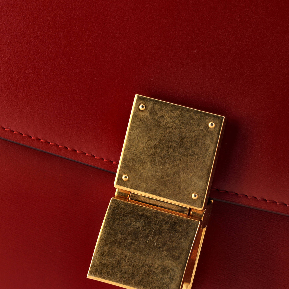 Classic Box Bag Smooth Leather Medium