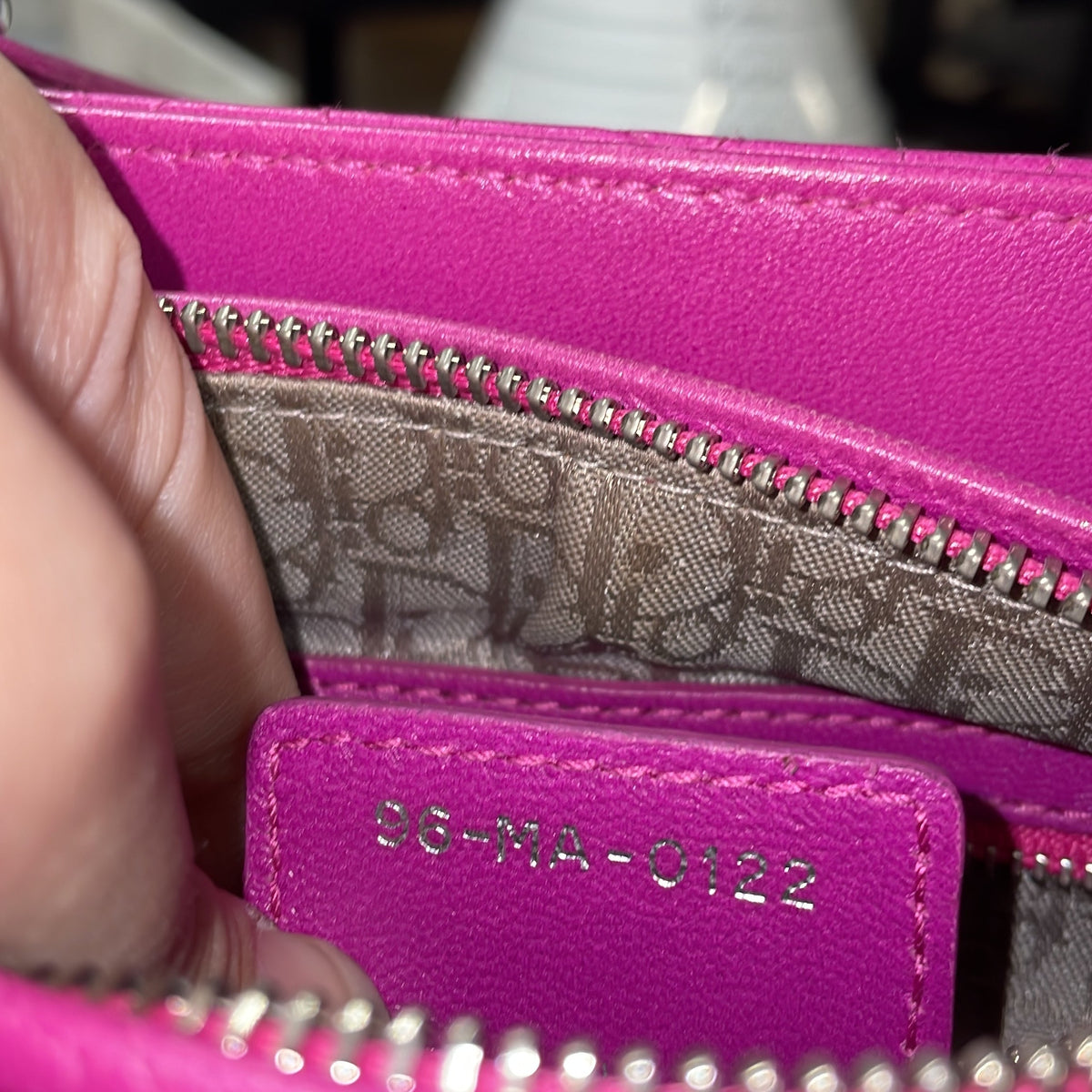 Lady Dior Bag Cannage Quilt Lambskin Medium