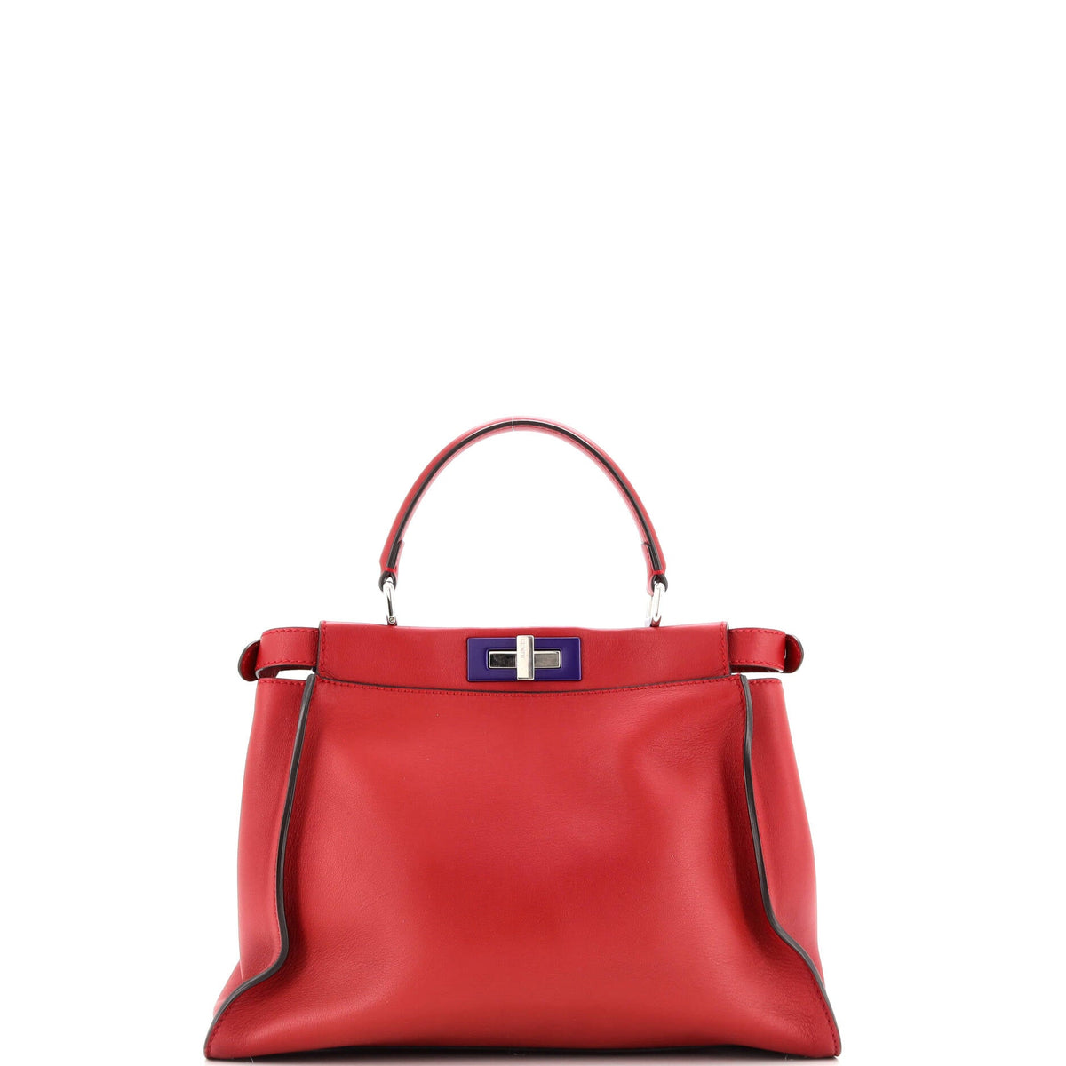 Peekaboo Bag Rigid Leather Regular