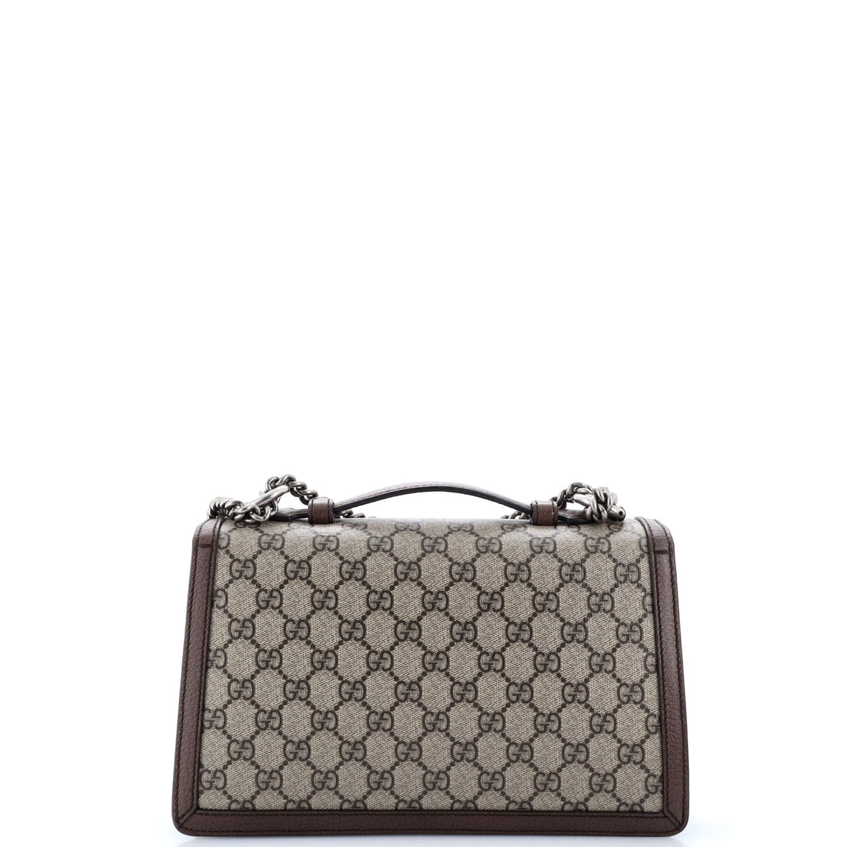 Dionysus Top Handle Chain Bag GG Coated Canvas Small