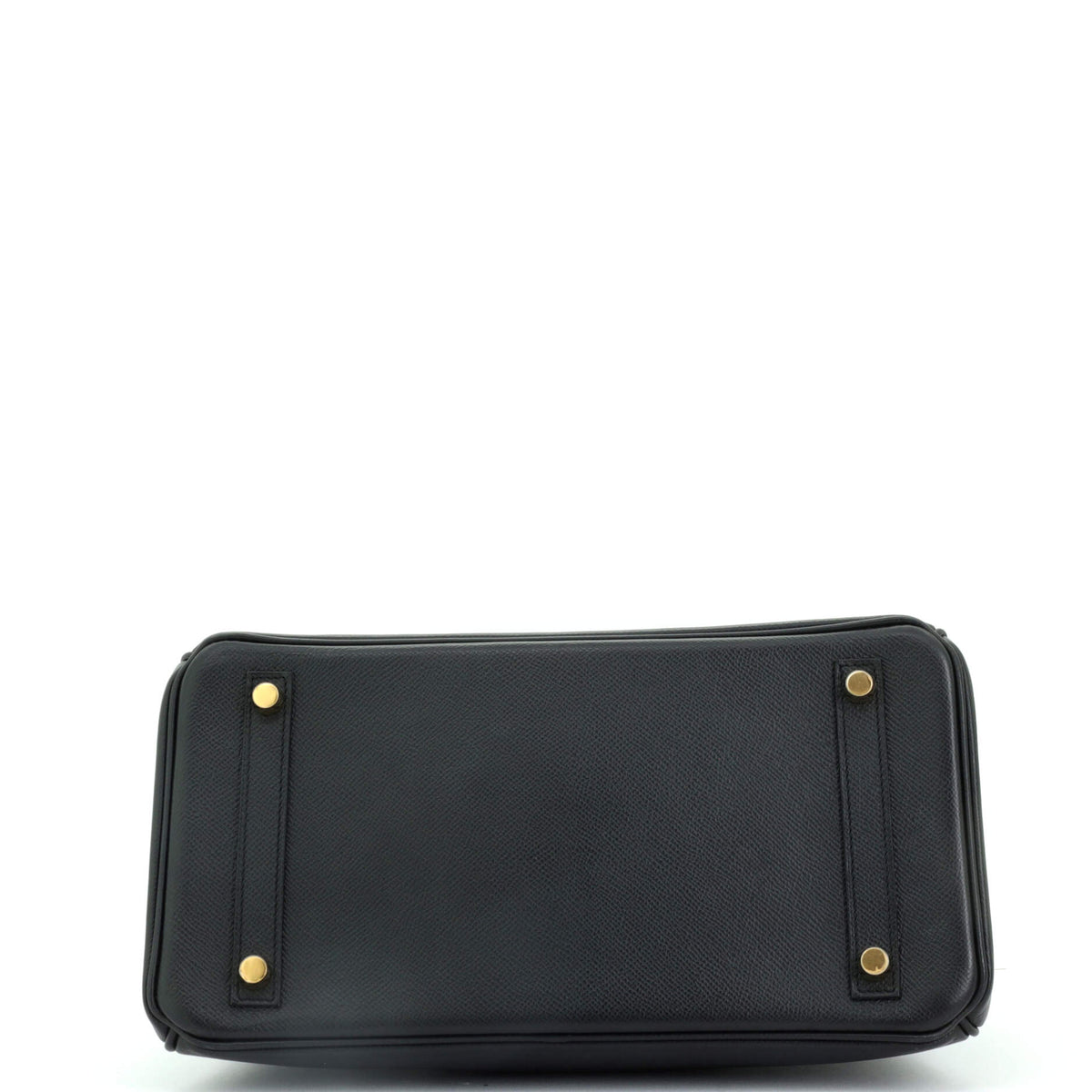 Birkin Handbag Noir Epsom with Gold Hardware 30