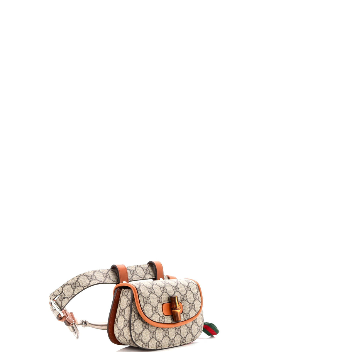 Bamboo 1947 Belt Bag GG Coated Canvas Mini