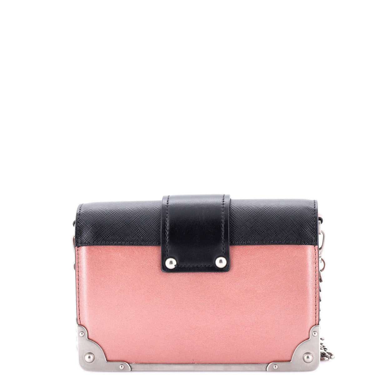Cahier Chain Crossbody Bag City Calf and Saffiano Small