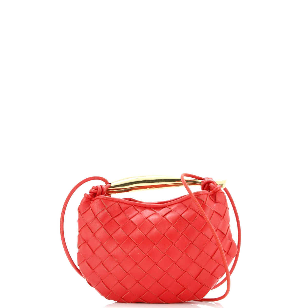 Sardine Top Handle Bag Intrecciato Nappa Mini