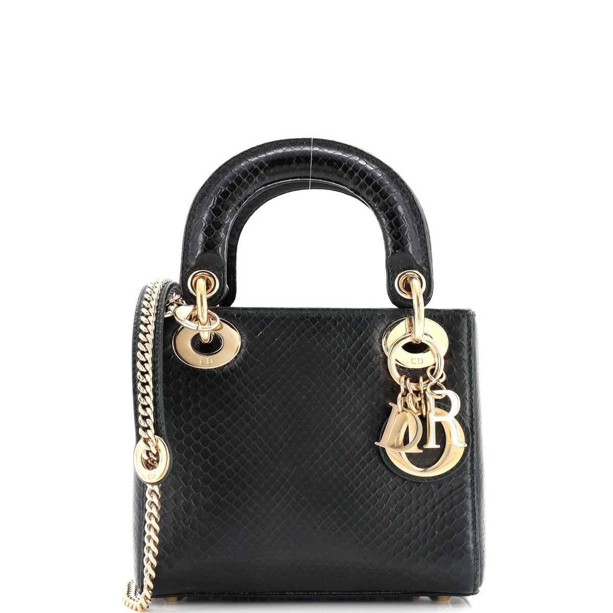 Lady Dior Chain Bag Python Mini