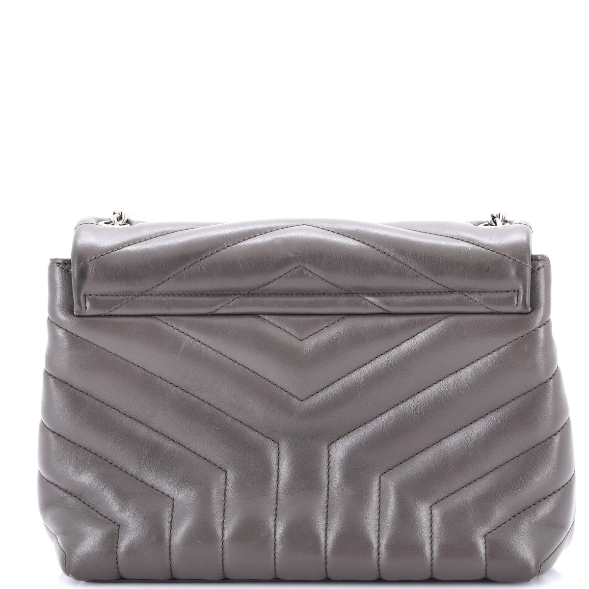 Loulou Shoulder Bag Matelasse Chevron Leather Small