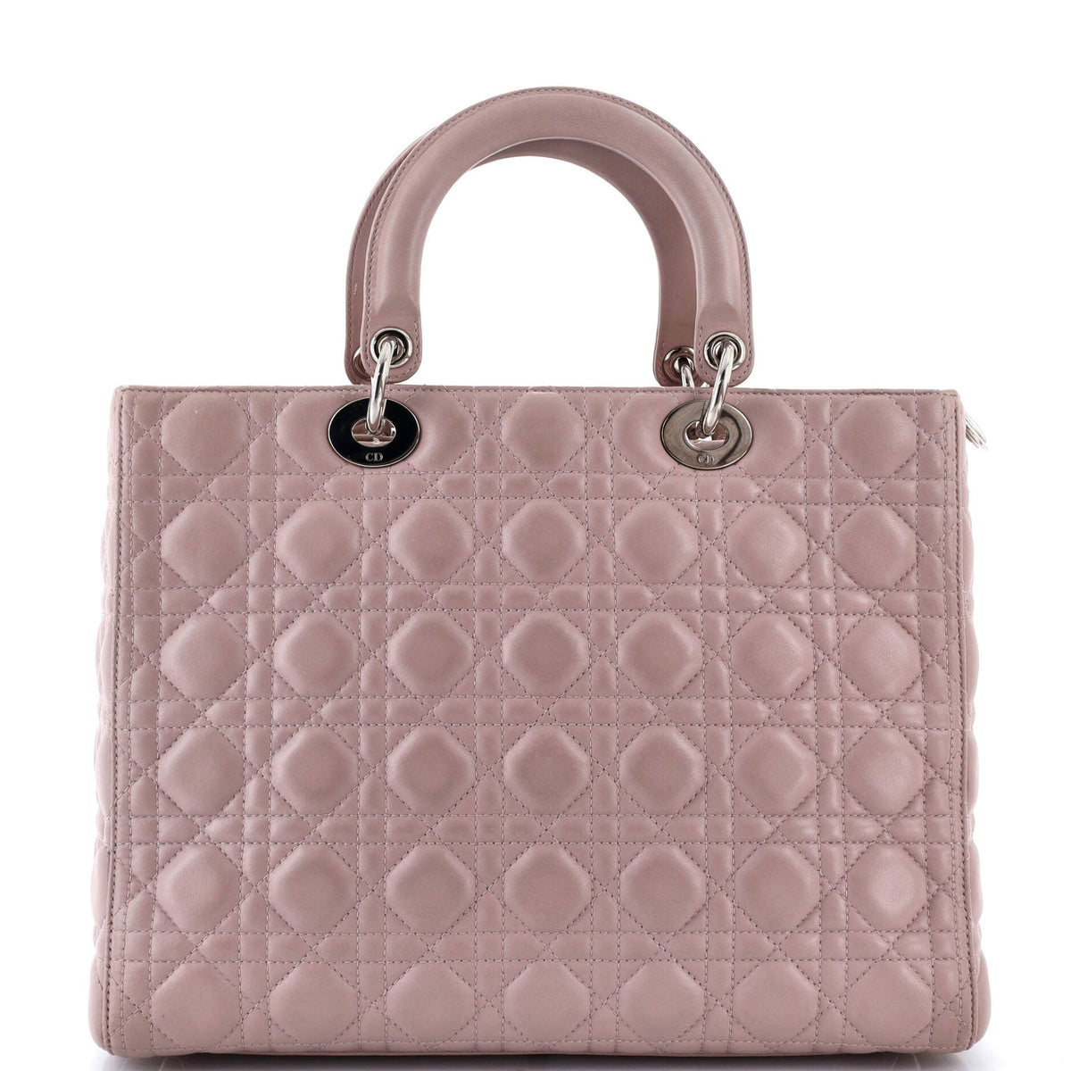 Lady Dior Bag Cannage Quilt Lambskin Large