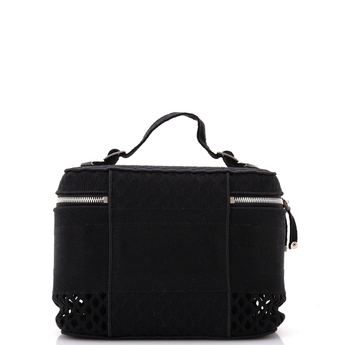 DiorTravel Vanity Case Embroidered Canvas with Mesh