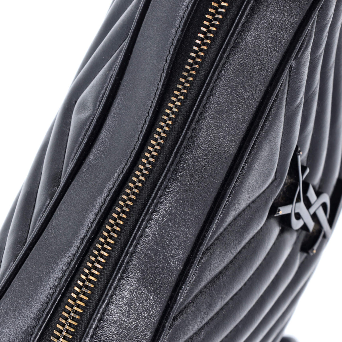 Lou Camera Bag Matelasse Chevron Leather Small