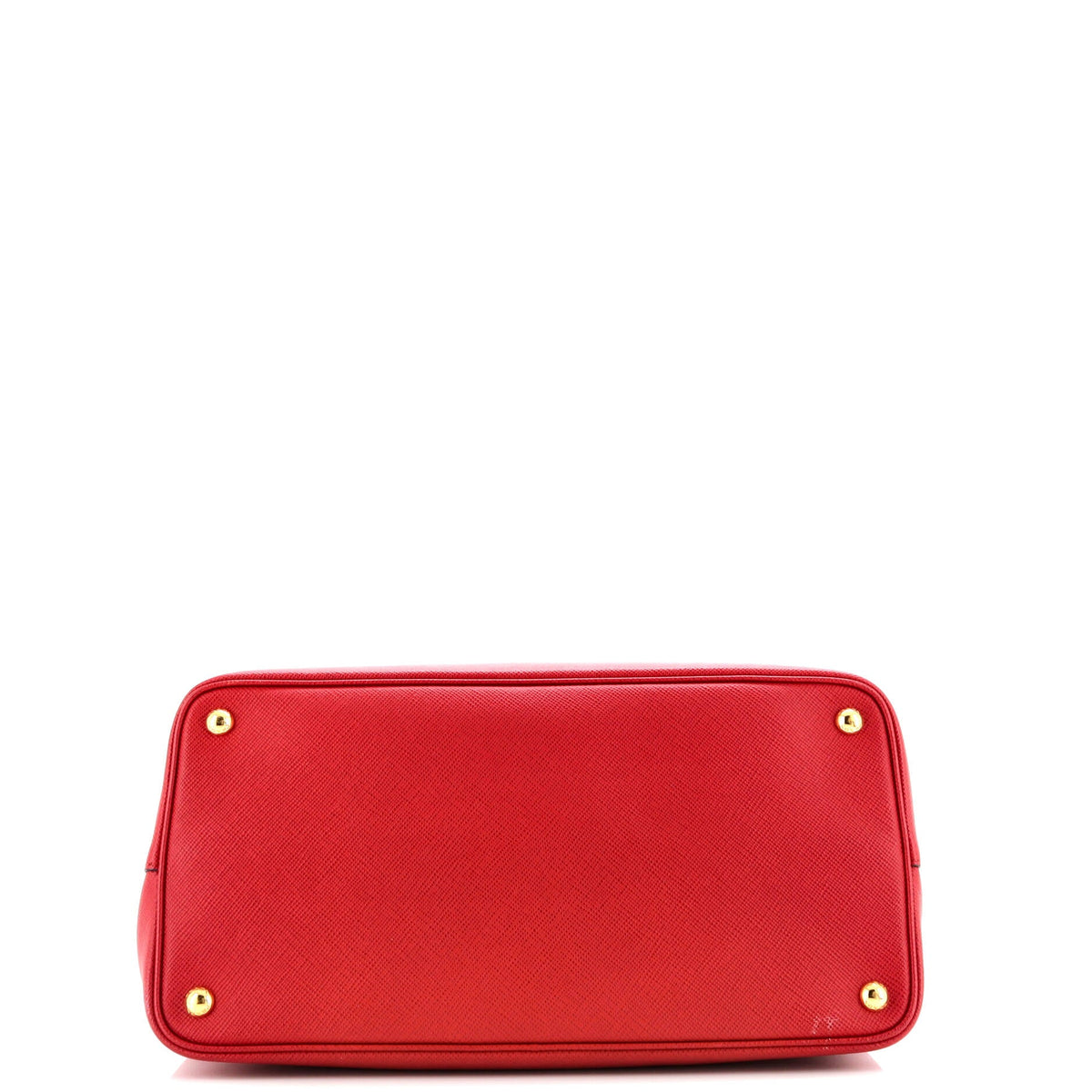 Cuir Double Tote Saffiano Leather Large