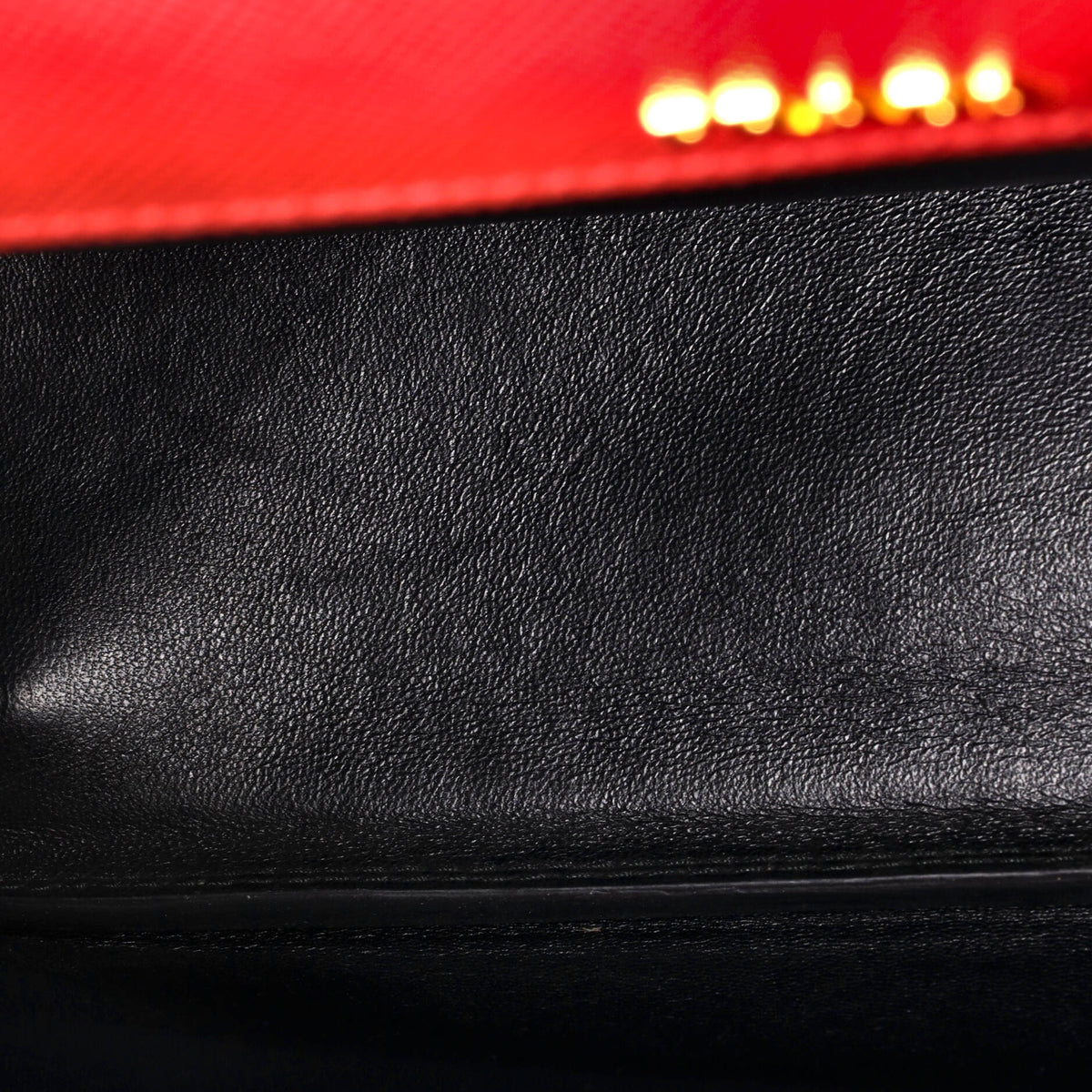 Cuir Double Tote Saffiano Leather Large