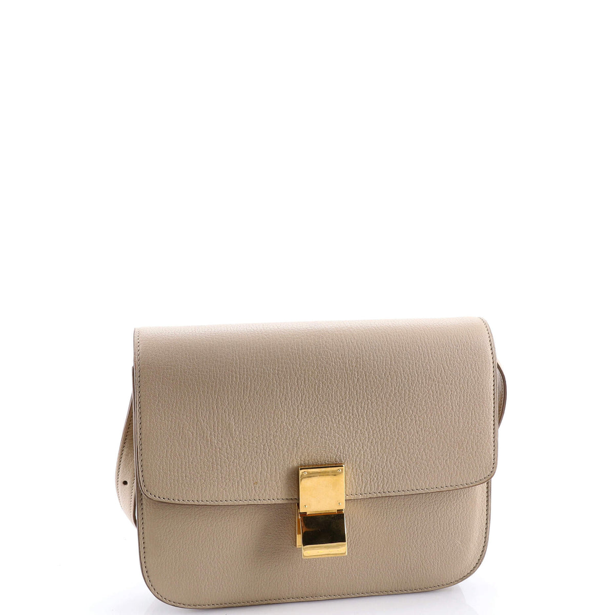 Classic Box Bag Grainy Leather Medium