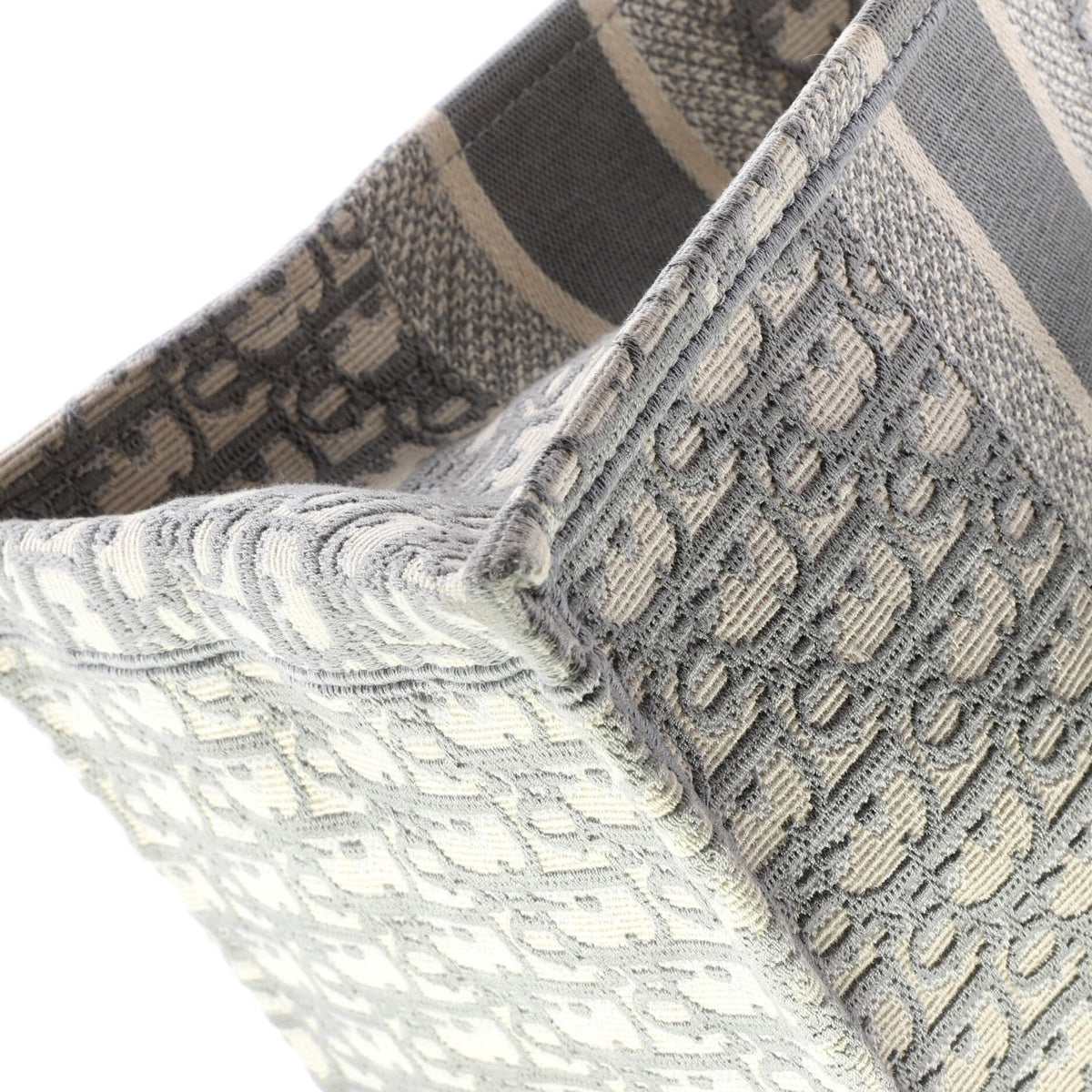 Book Tote Oblique Canvas Medium