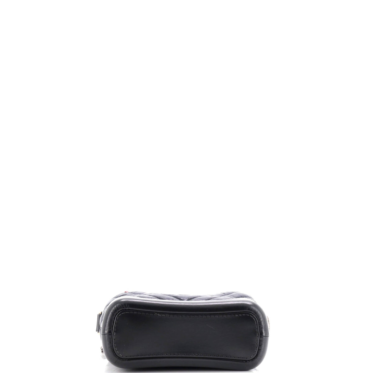 Gabrielle Hobo Chevron Aged Calfskin Small