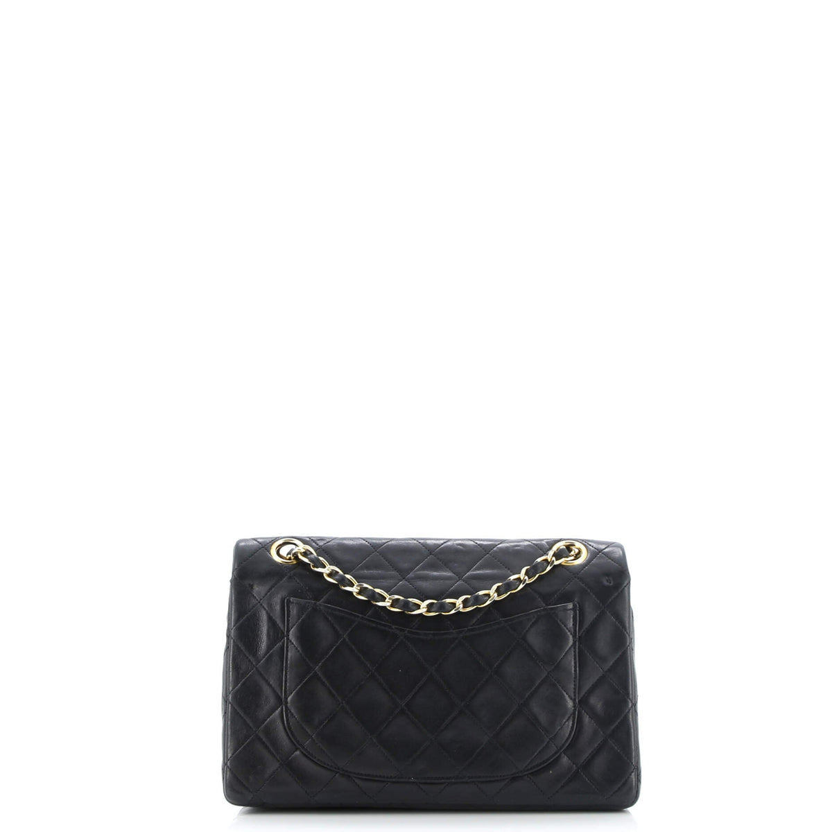 Vintage Classic Double Flap Bag Quilted Lambskin Small