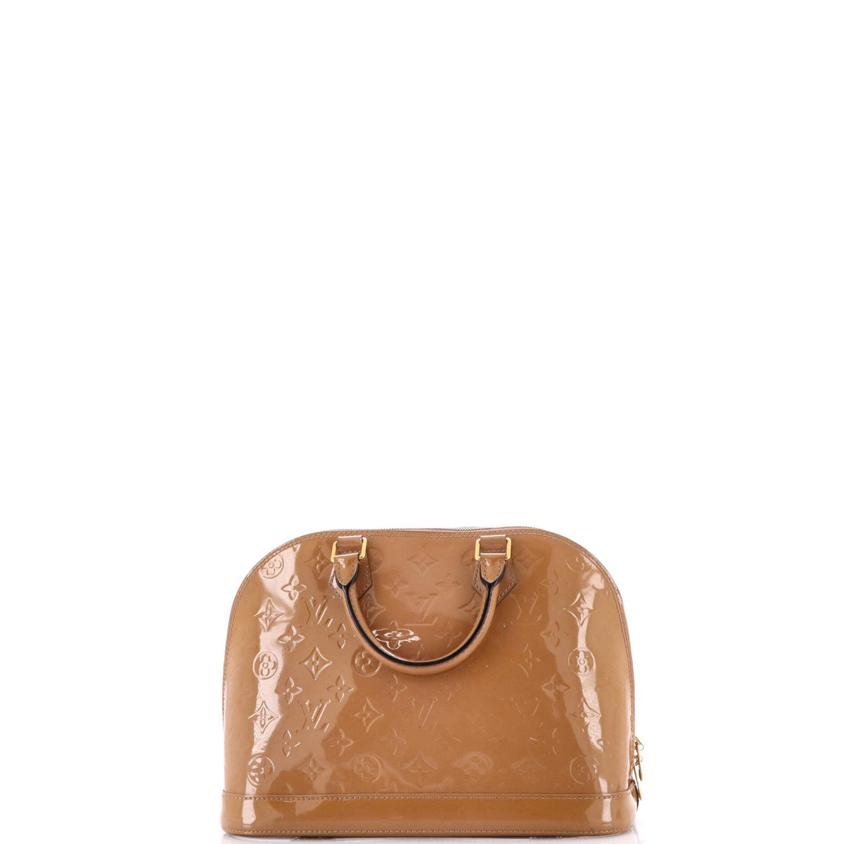 Alma Handbag Monogram Vernis PM