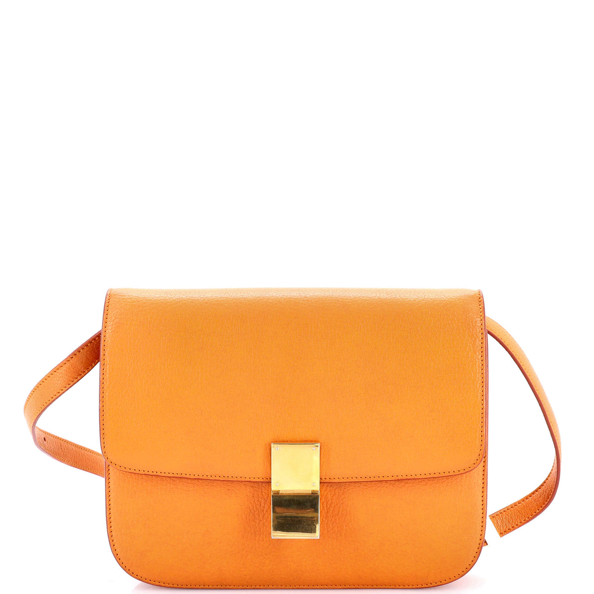Classic Box Bag Grainy Leather Medium