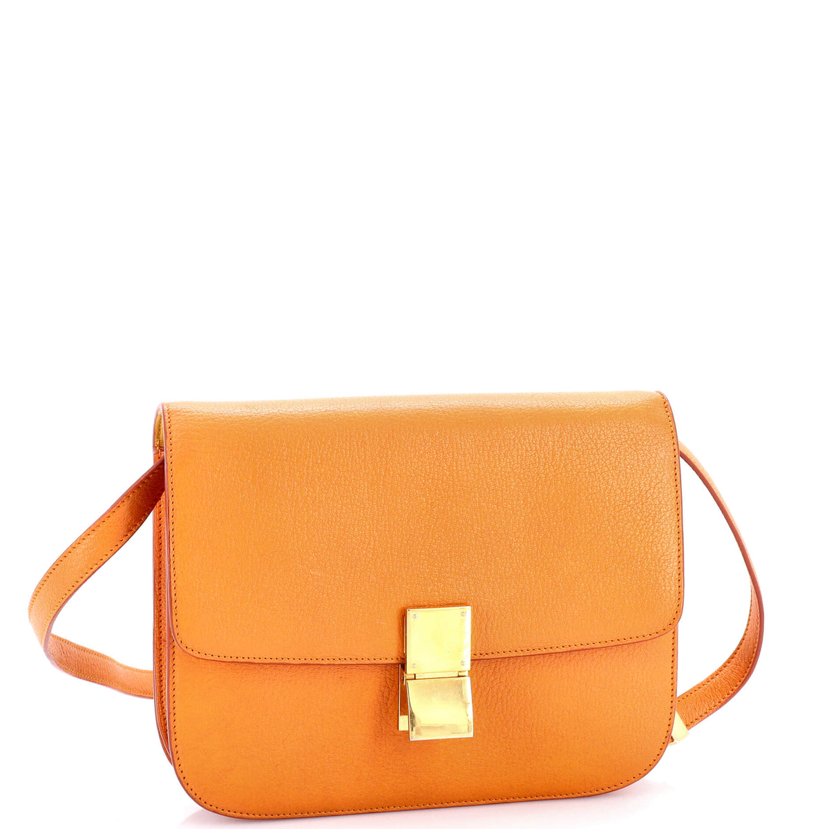 Classic Box Bag Grainy Leather Medium