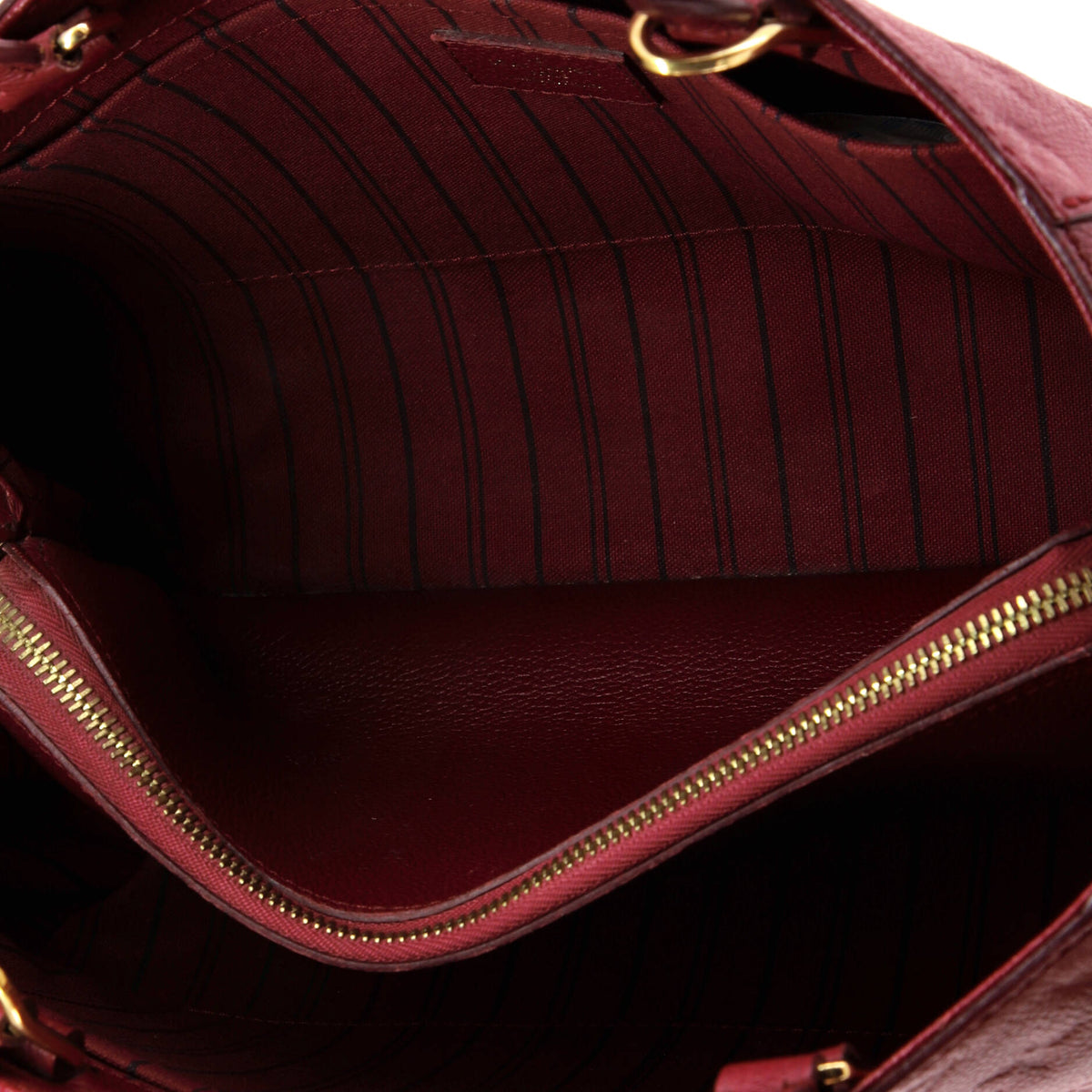 Montaigne Handbag Monogram Empreinte Leather MM