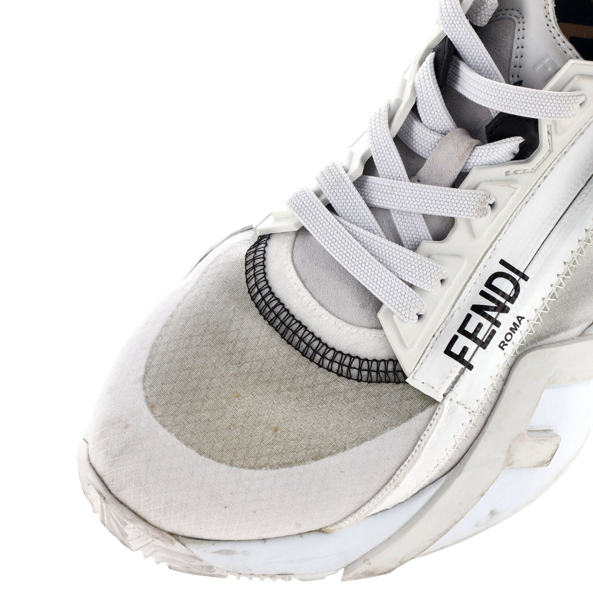 Women's Flow Low-Top Sneakers Mixed Materials