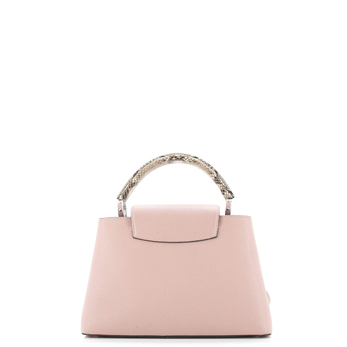Capucines Bag Leather with Python PM