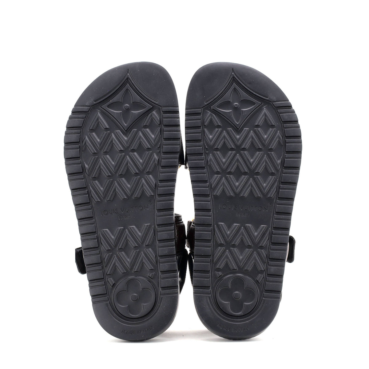 Women's Sunset Comfort Flat Sandals Monogram Canvas