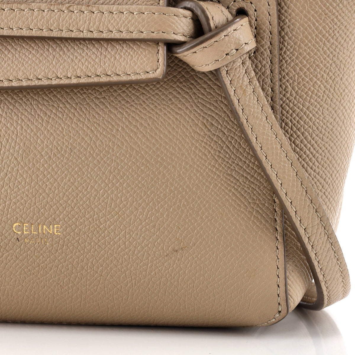 Belt Bag Textured Leather Pico