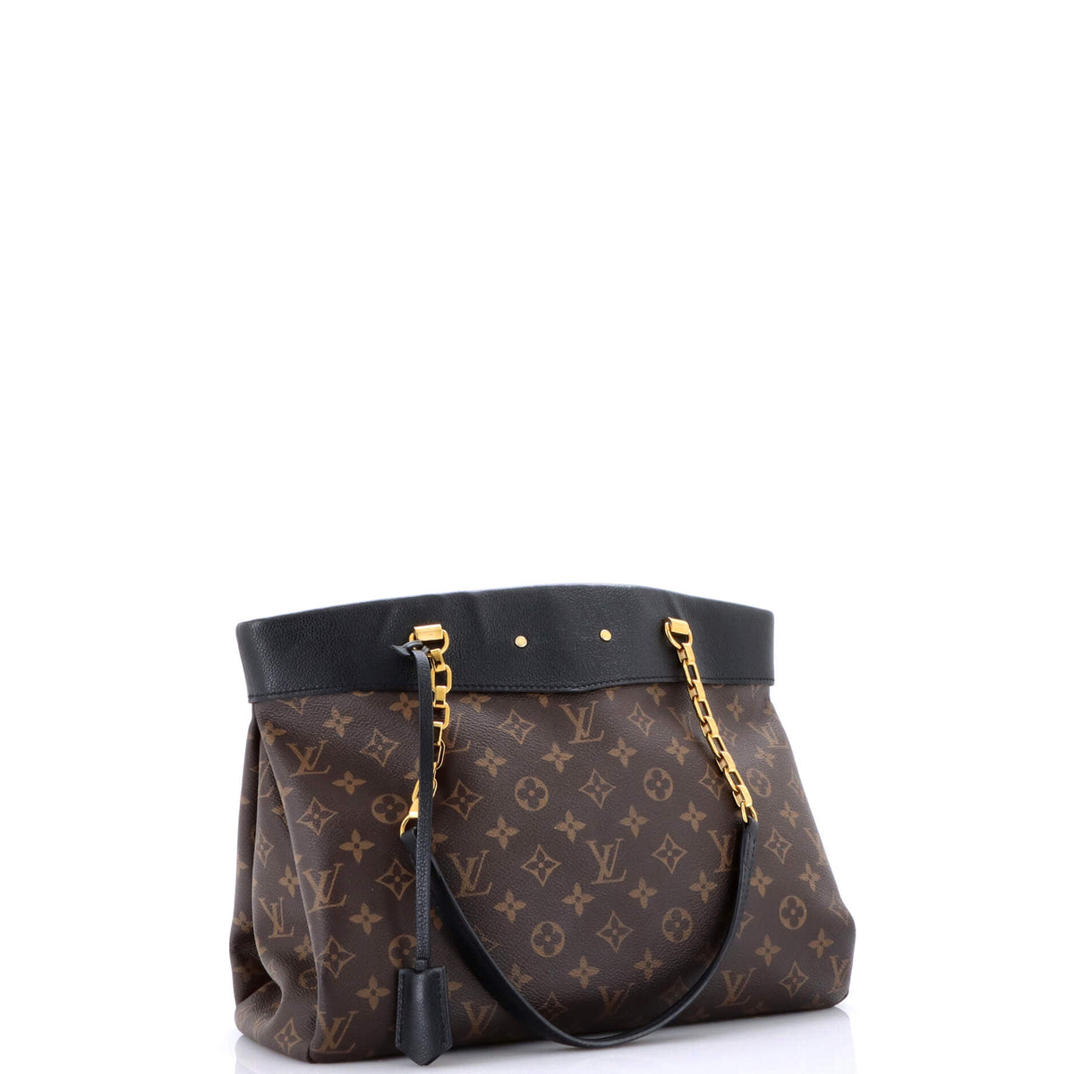 Pallas Shopper Monogram Canvas and Calfskin