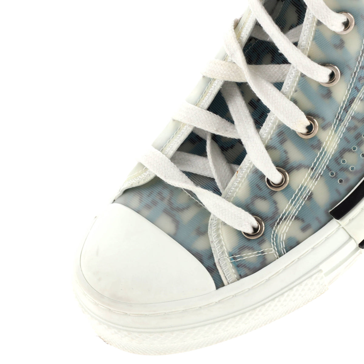 Men's B23 High-Top Sneakers Oblique Coated Canvas and PVC