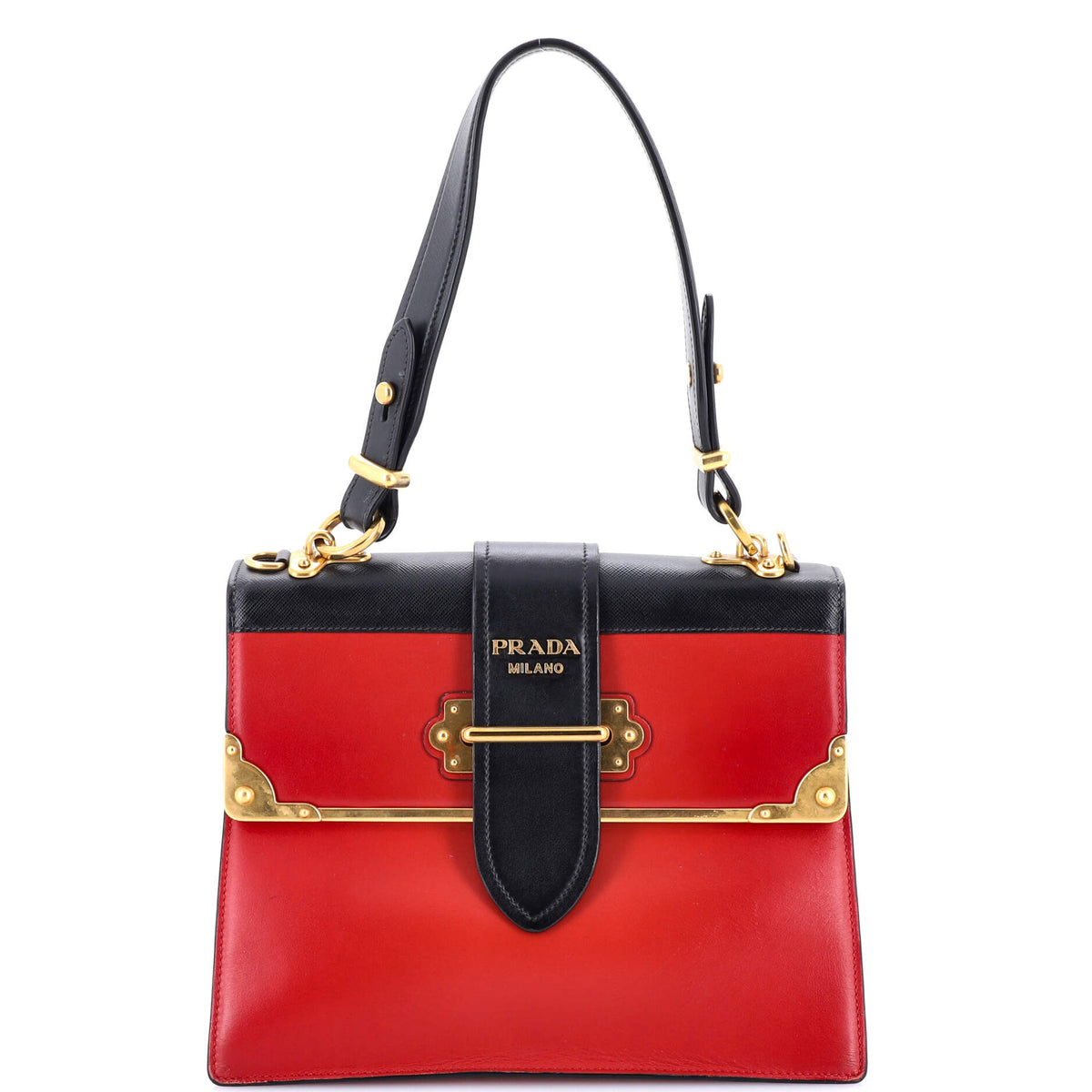 Cahier Convertible Shoulder Bag City Calf and Saffiano Medium