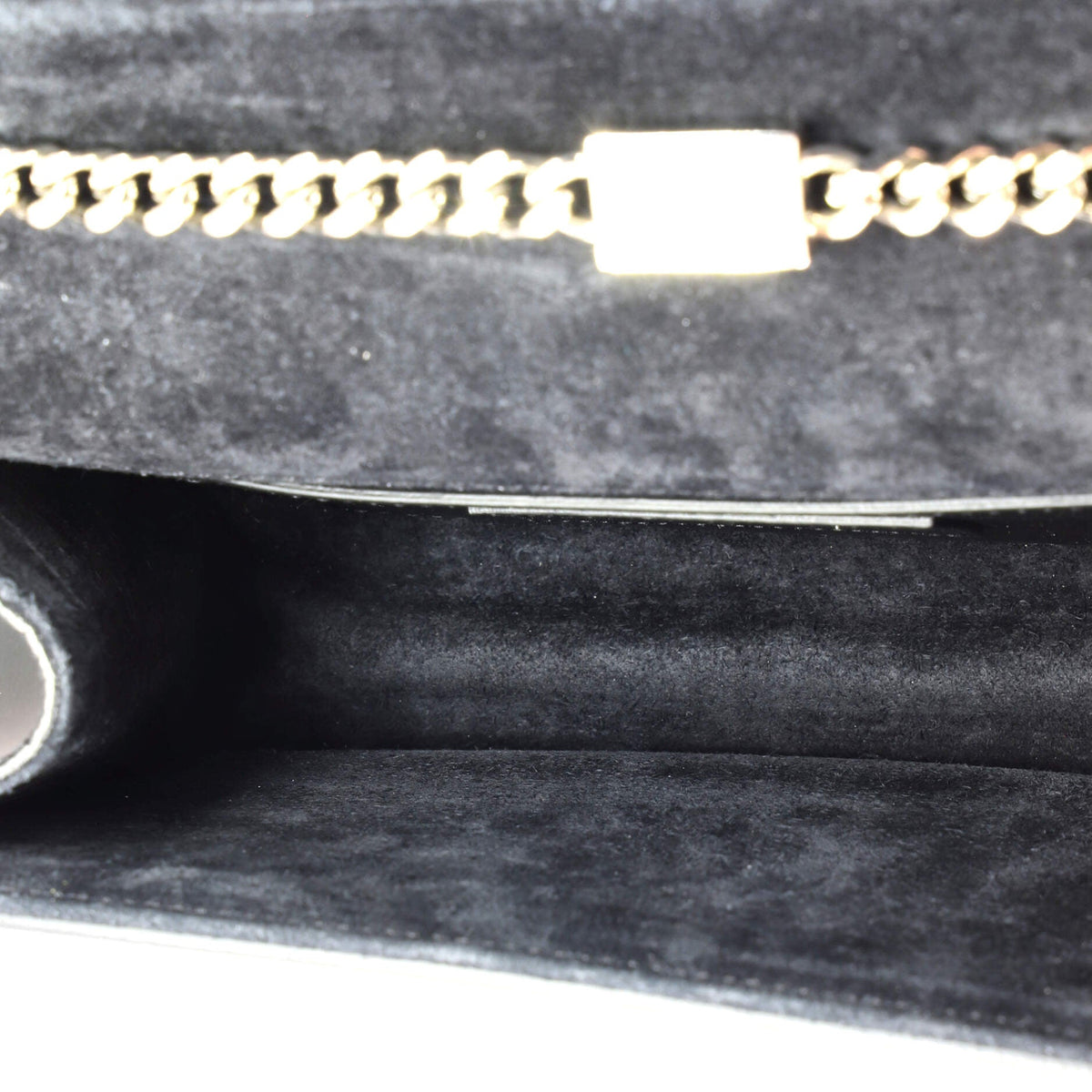 Classic Monogram Tassel Crossbody Bag Crocodile Embossed Leather Small