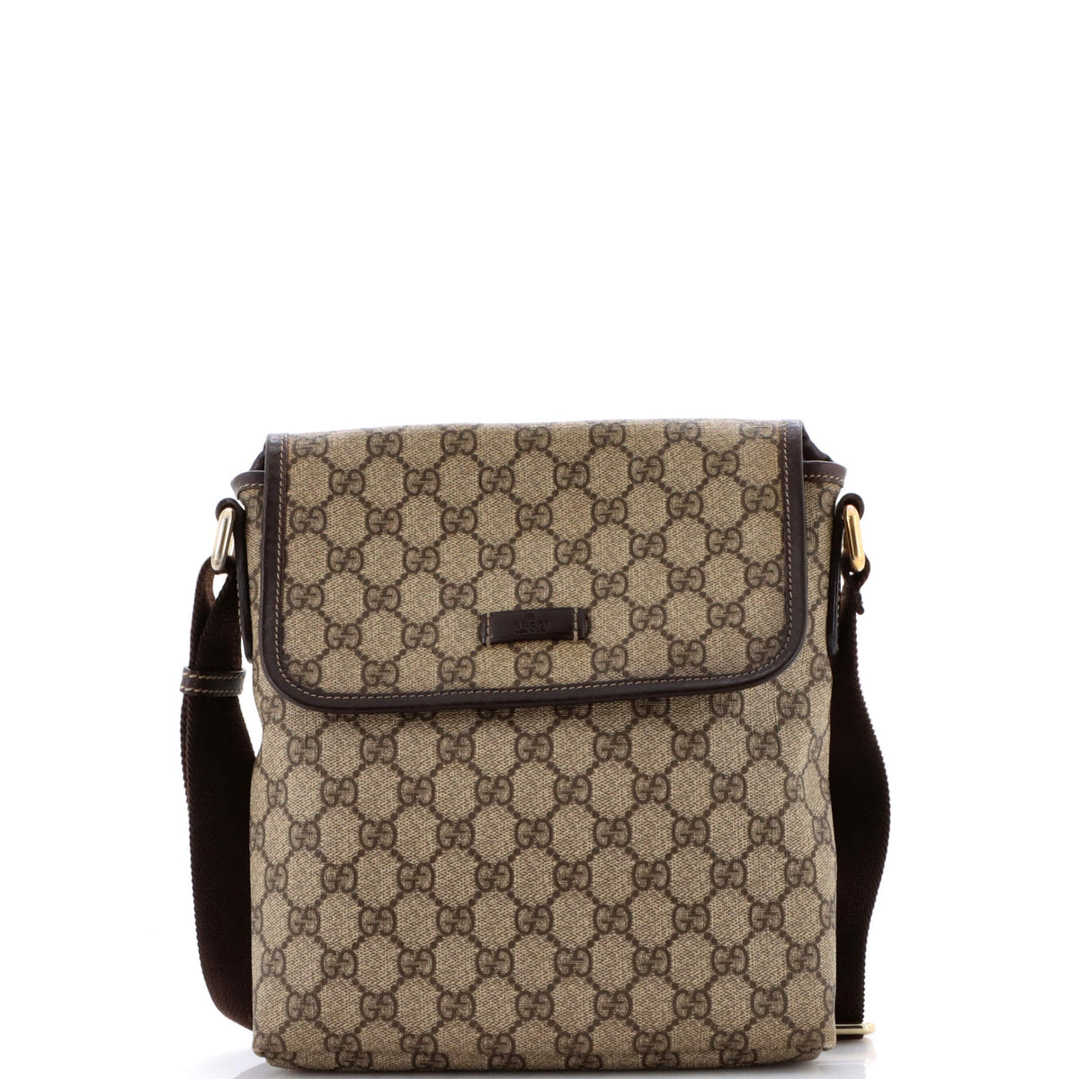 Flap Messenger GG Coated Canvas Small
